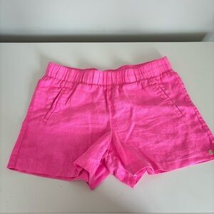 Lilly Pulitzer Lilo Linen Shorts. Size S.